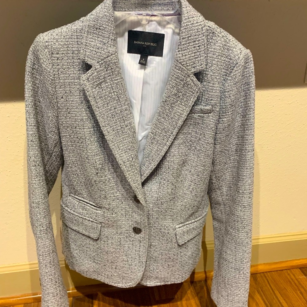 Banana Republic Tweed Blazer